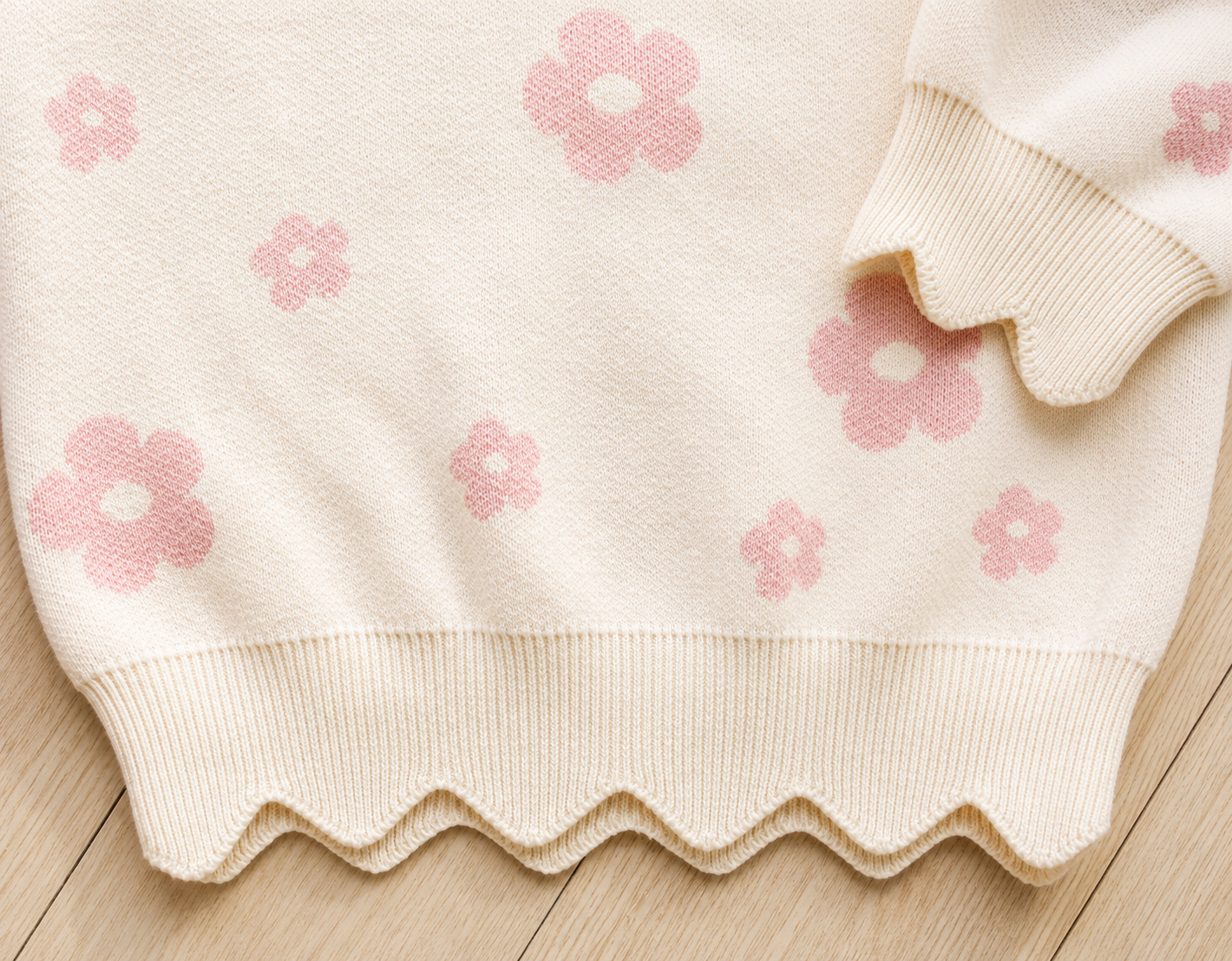 Sweet Daisy Knit Set