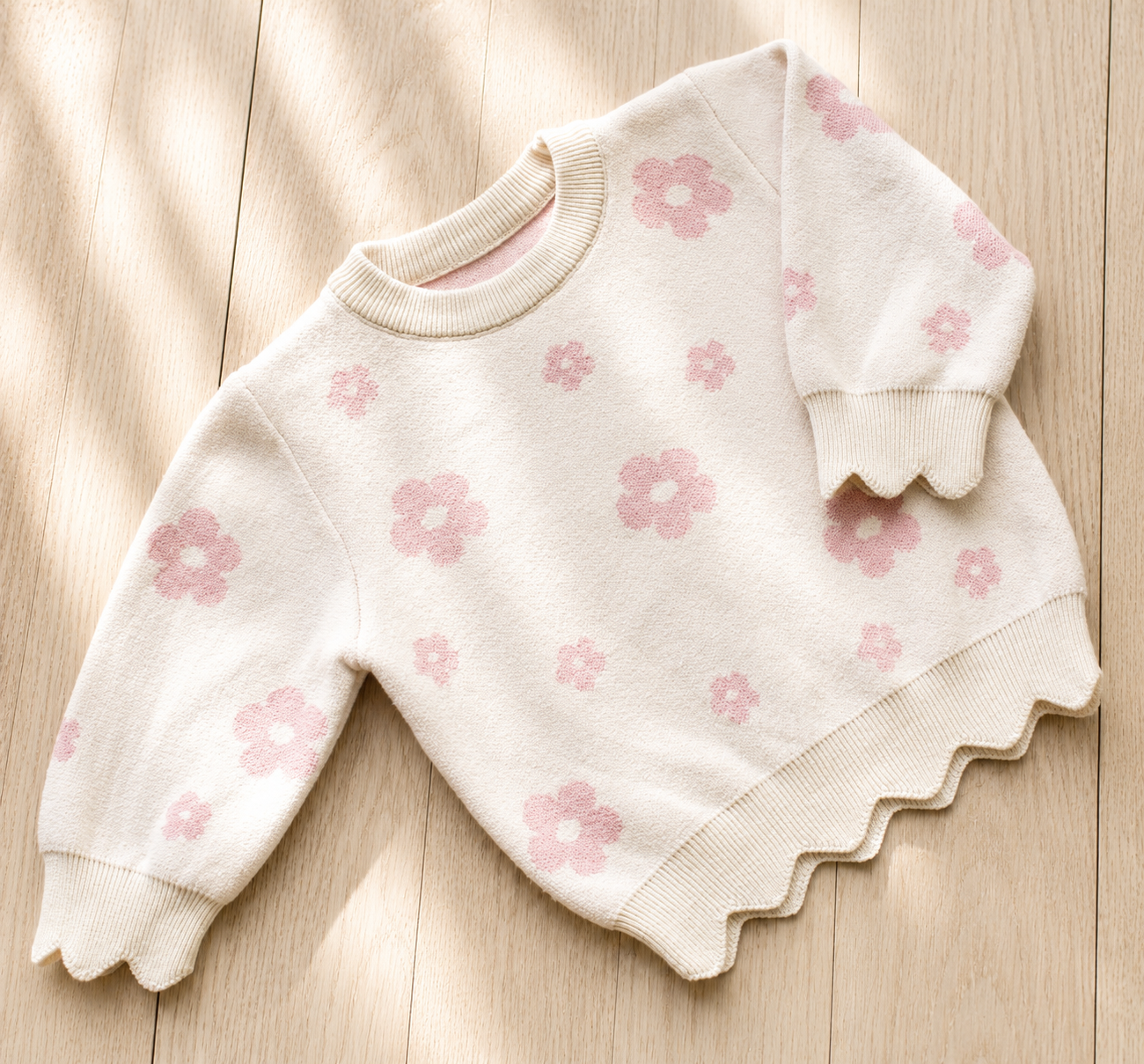 Sweet Daisy Knit Set
