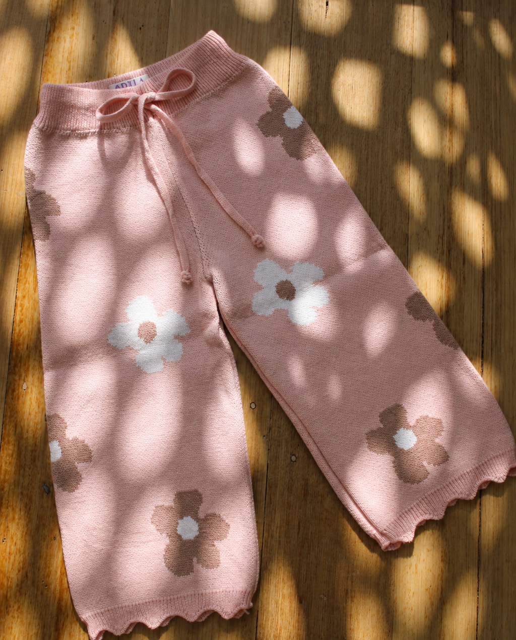 Blush Blossom Knit Set