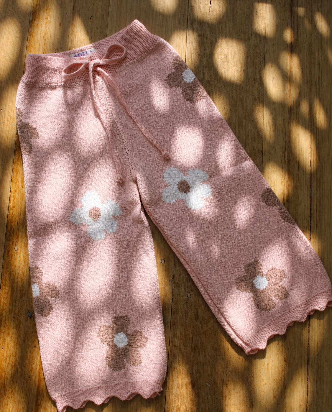 Blush Blossom Knit Set