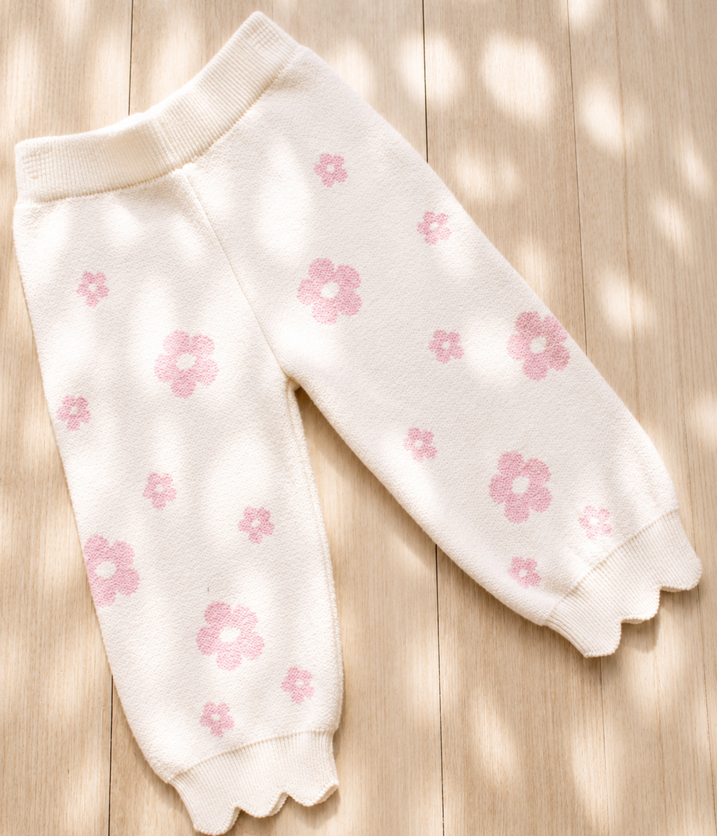 Sweet Daisy Knit Set