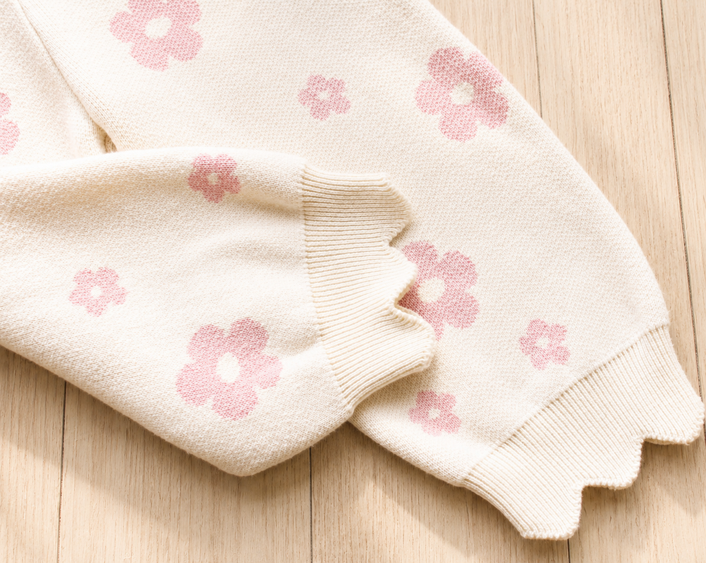 Sweet Daisy Knit Set