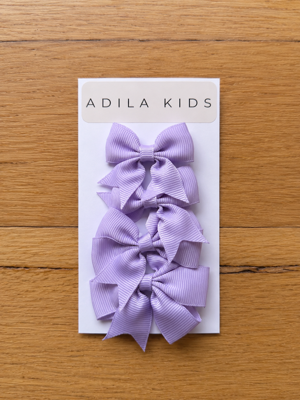 Purple Bow Set
