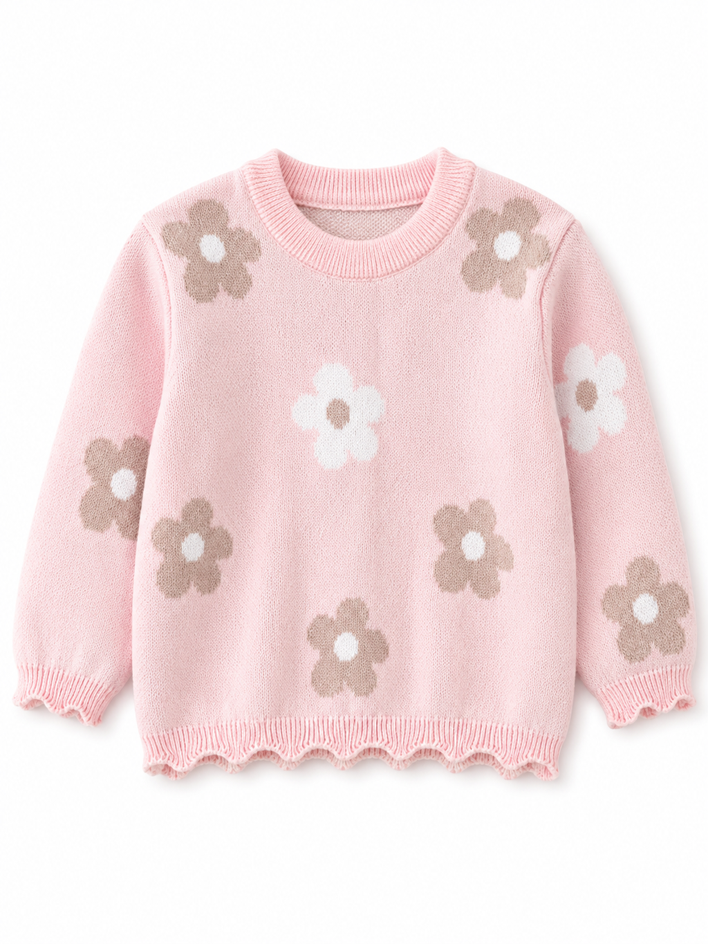 Blush Blossom Knit Set