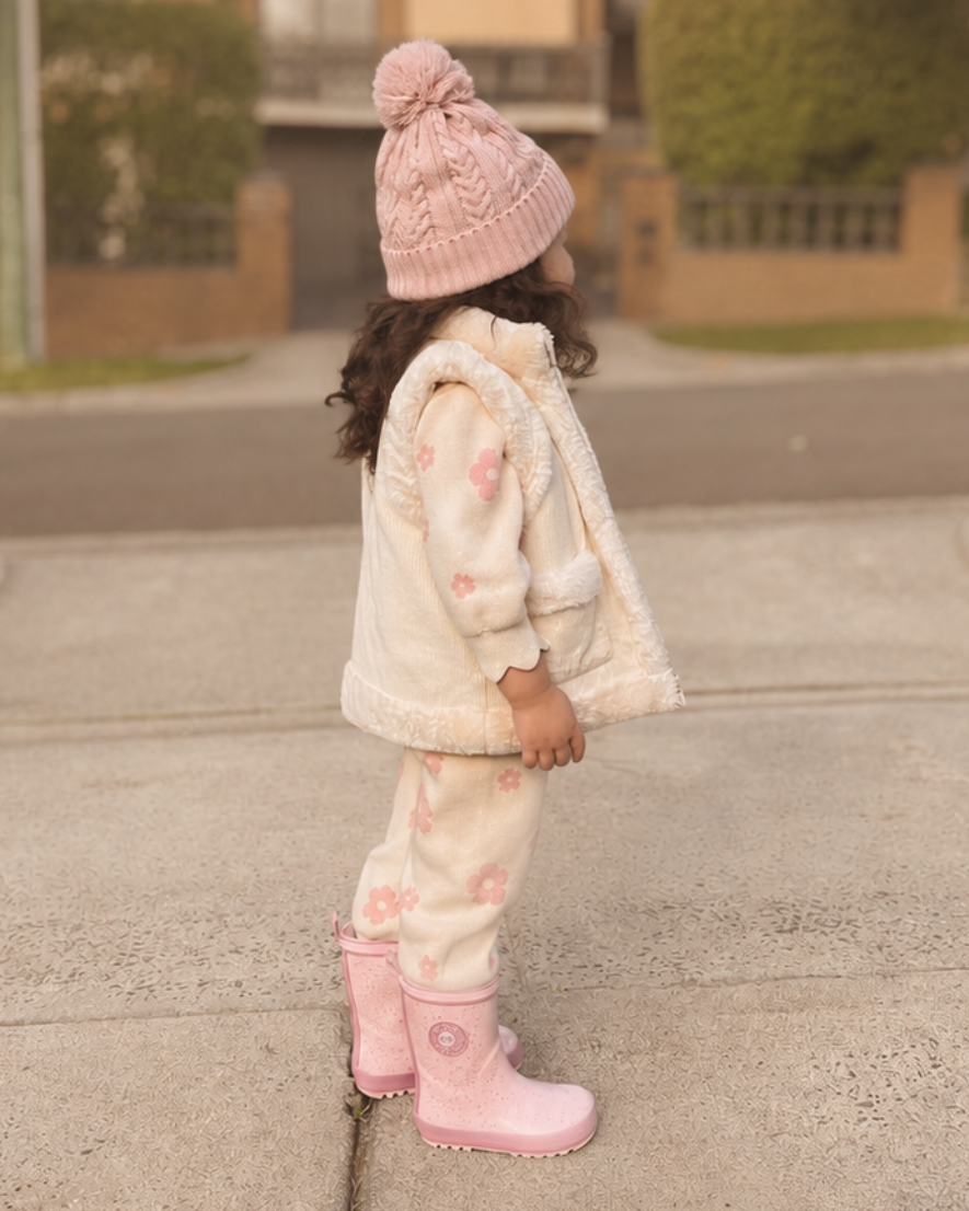 Sweet Daisy Knit Set